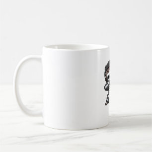 Caneca De Café Camisa Sloth Halloween Esqueleto Crianças Mulheres