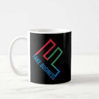 Caneca De Café Camisa T Clássica de Negócios Falsa