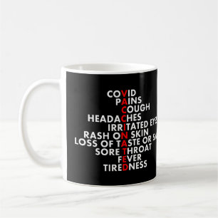 Caneca De Café Camisa-T Vacinada, Camisa Vacina, Teto Vacinado,