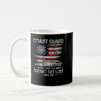 Caneca De Café Camisa Veterana da Guarda costeira USCG American F