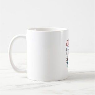 Caneca De Café Camisa Vetorial de Pato Patriótico Esfrie o Quarto