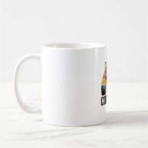 Caneca De Café Camisa Vintage Corgi Pai Gravação Amante de Cachor