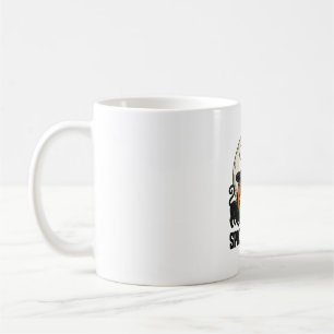 Caneca De Café Camisa Vintage de Abóbora de Halloween Gato Bruxa