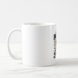 Caneca De Café Camisa Vintage de Opinião de Cachorro Engraçado De