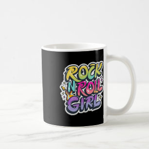 Caneca De Café Camisas De banda Para Crianças Rock N Roll Girl Ro