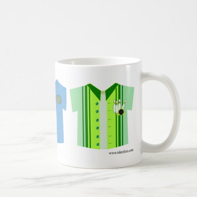 Caneca De Café Camisas De Moda Icônica (Direita)