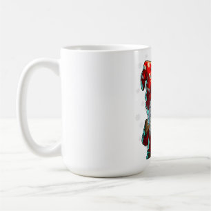 Caneca De Café Camisas de Natal Homens Mulheres Xadrez Vermelho d