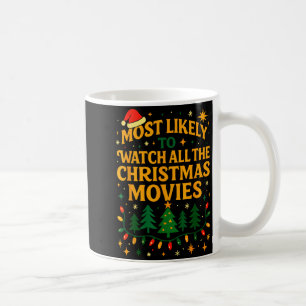 Caneca De Café Camisas de Natal, Provavelmente Vai Assistir Todo