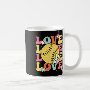 Caneca De Café Camisas de Softbol Amor Fofo para Mulheres Mãe T