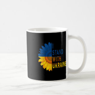 Caneca De Café Camisas do Sol Ucrânia Bandeira Eu Apoio a Ucrânia