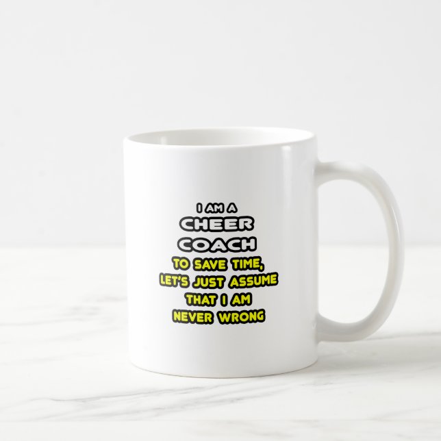 Caneca De Café Camisas e presentes do treinador Engraçado (Direita)