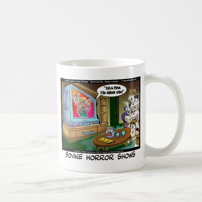 Caneca De Café Camisas engraçadas de presentes do lado mais engra (Direita)