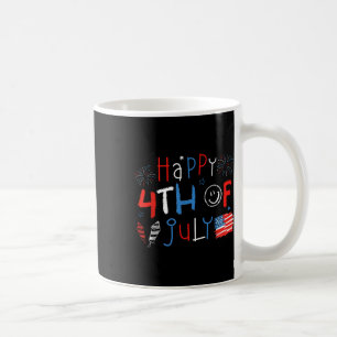 Caneca De Café Camisas Feliz 4 de Julho Crianças Patriótico Ameri