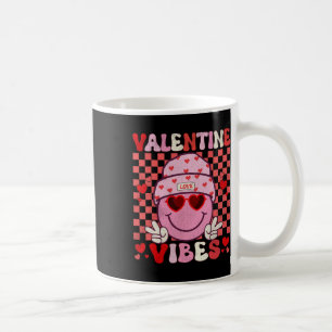 Caneca De Café Camisas Groovy Valentine Vibes Dia dos Namorados P