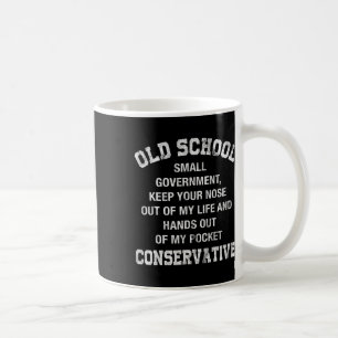 Caneca De Café Camisas Republicanas Engraçadas Conservadoras Anti
