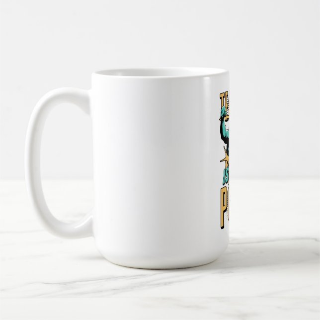 Caneca De Café Camiseta (Esquerda)
