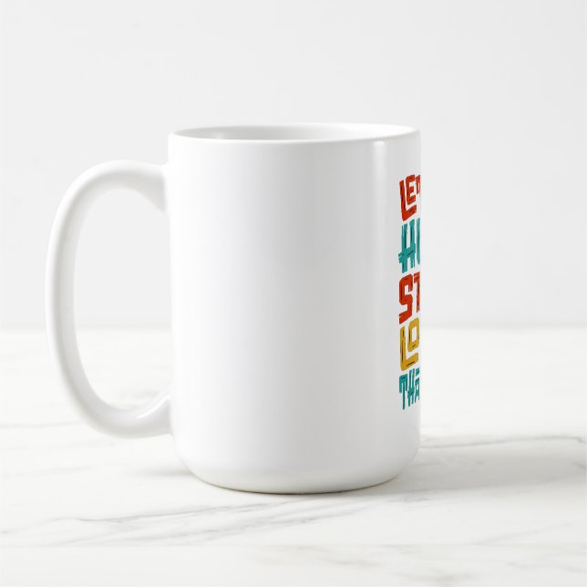 Caneca De Café Camiseta (Esquerda)