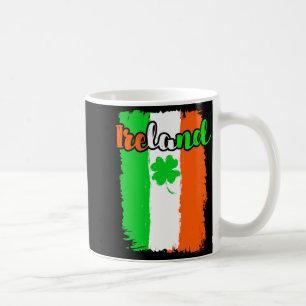 Caneca De Café Camiseta 1 Dia de São Patrício Trevo da Irlanda