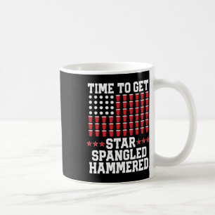Caneca De Café Camiseta 4 De Julho Presente De Beer Pong Bandeira
