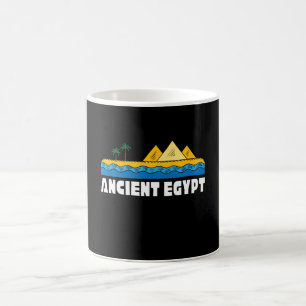 Caneca De Café Camiseta Antiguamente Egípcia, Teia das Pirâmides