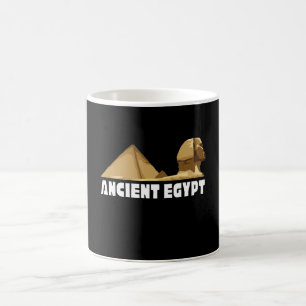 Caneca De Café Camiseta Antiguamente Egípcia, Teto Esfinge