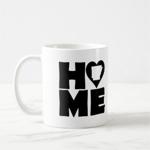 Caneca De Café Camiseta Arkansas Home Heart State