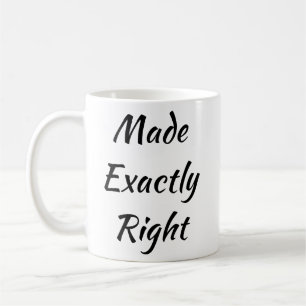 Caneca De Café Camiseta básica masculina feita exatamente correta