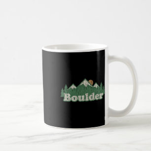 Caneca De Café Camiseta Boulder Colorado Co Vintage Montanhismo M