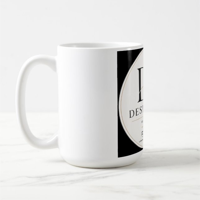 Caneca De Café Camiseta Casual de Rua na Moda (Esquerda)
