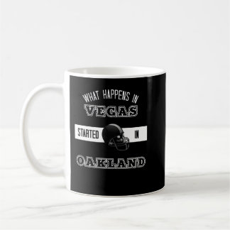 Caneca De Café Camiseta Crewneck Raiders Las Vegas, O Que Acontec