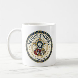 Caneca De Café Camiseta Cristã Antiga Pais do Deserto Jesus Ins