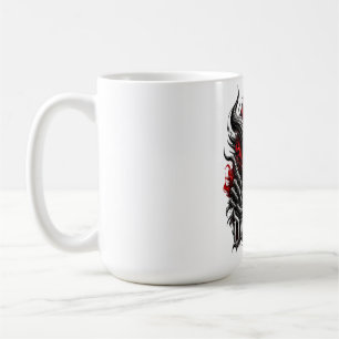Caneca De Café Camiseta Dark Soul Demon Skull – Horro Metálico Gó