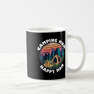 Caneca De Café Camiseta de Acampamento da Mamãe Presente de Campe
