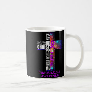 Caneca De Café Camiseta de Conscientização da Fibromialgia - Cami