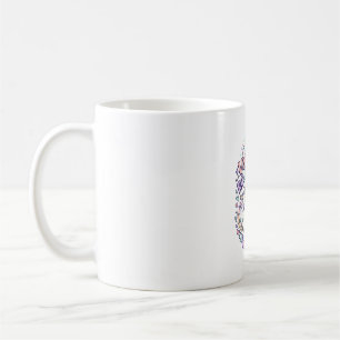 Caneca De Café Camiseta de Design Gráfico de Disco de Patins Unic