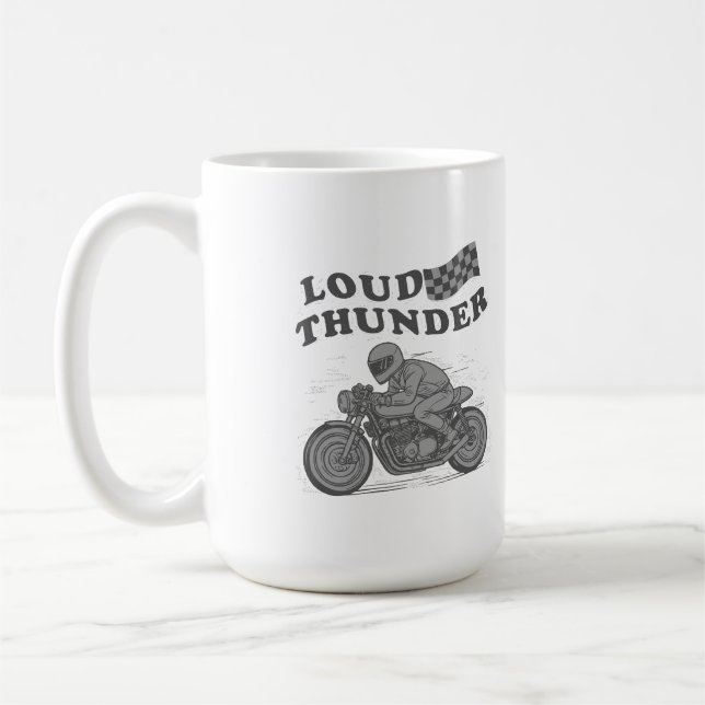 Caneca De Café Camiseta de dublê (Esquerda)