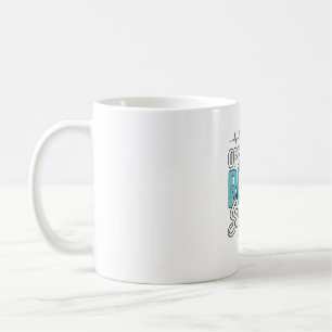 Caneca De Café Camiseta de Enfermeira Cirúrgica da Equipe de Sala