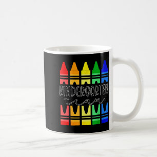 Caneca De Café Camiseta de Equipe de Jardim de Infância Lápis Col