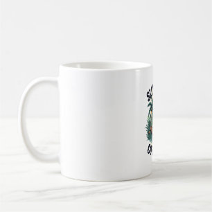 Caneca De Café Camiseta de Férias Antiga da Preguiça da Costa Ric