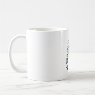 Caneca De Café Camiseta de Gravura Vintage de Tartaruga Marinha d