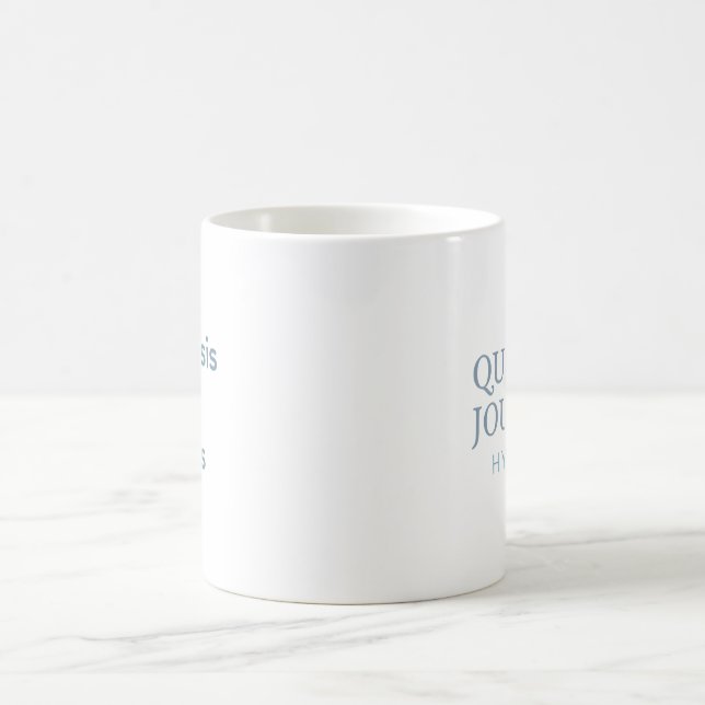 Caneca De Café Camiseta de Hipnose Quantum Journeys para Mulheres (Centro)