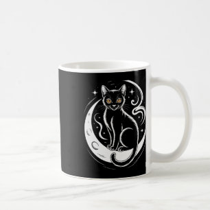 Caneca De Café Camiseta de Ioga Meditação Flor de Lótus de Gato R
