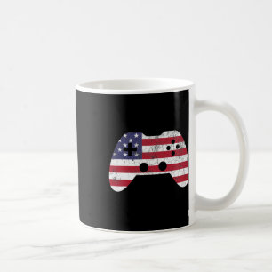 Caneca De Café Camiseta De Julho Video Game Gamer Crianças Menino