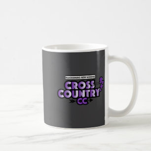 Caneca De Café Camiseta de Manga Longa Blacksburg New School Cc R