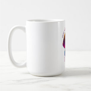 Caneca De Café Camiseta de manga longa feminina ADOM "Stay Vibran