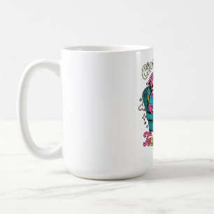 Caneca De Café Camiseta de manga longa feminina ADOM "Totally Chi