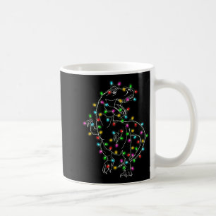 Caneca De Café Camiseta de Natal Dinossauro T-rex Árvore Pet Xmas