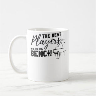 Caneca De Café Camiseta De Piano Os Melhores Jogadores Estão No B