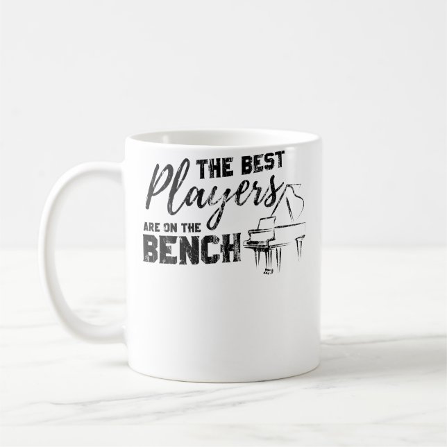Caneca De Café Camiseta De Piano Os Melhores Jogadores Estão No B (Esquerda)