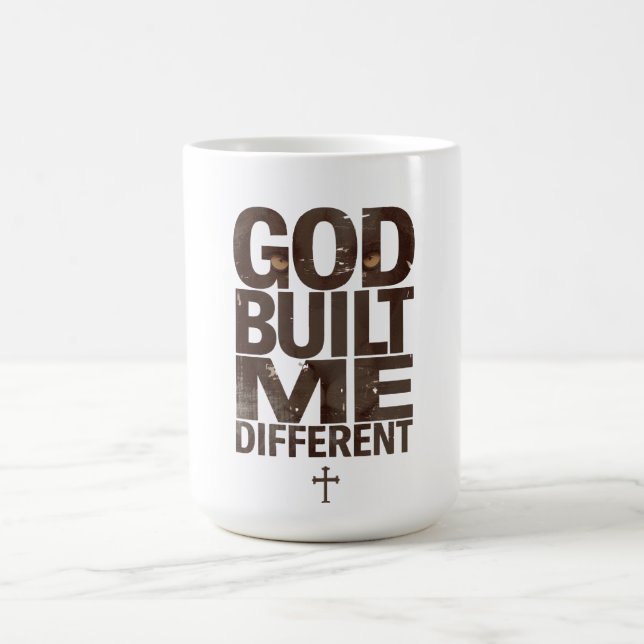 Caneca De Café Camiseta Deus Me Construiu Diferente, Roupas de Ru (Centro)